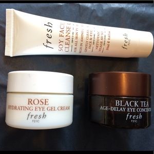 Fresh cleanser and moisturizer set